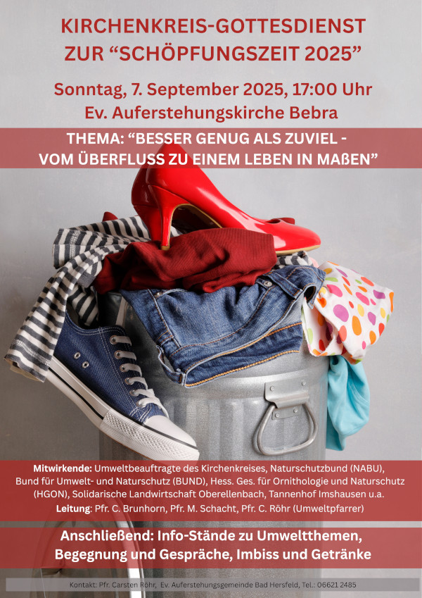 2025 Schöpfungszeit Gottesdienst 07.09