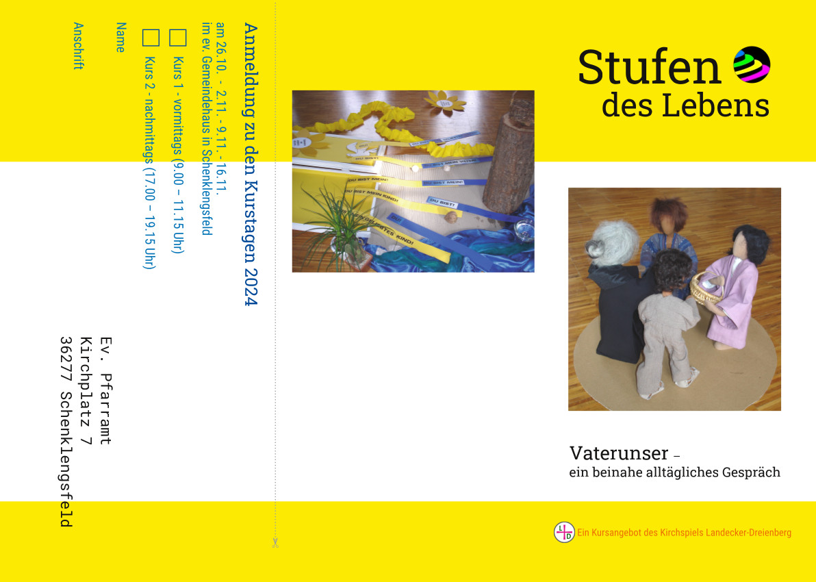 Flyer Stufen des Lebens Seite 1