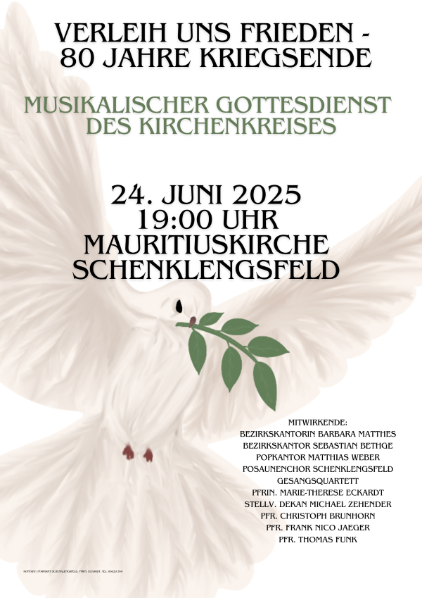 Kirchenkreisgottesdienst 24.06.2025 Plakat