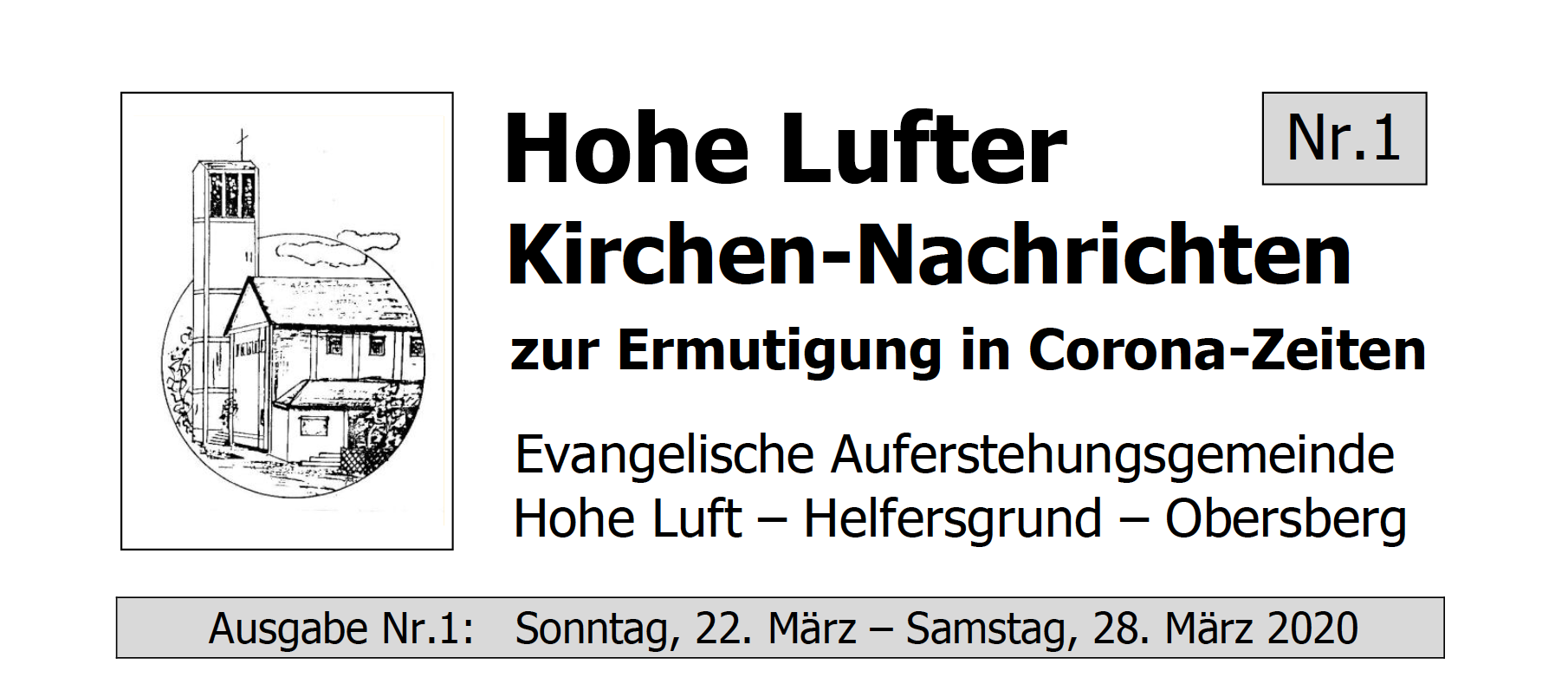 Hohe Lufter Kirchen Nachrichten