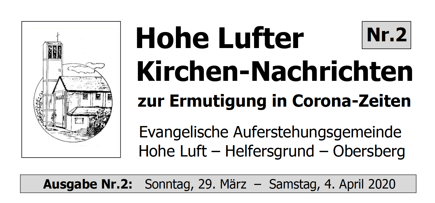 Hohe Lufter Kirchen Nachrichten
