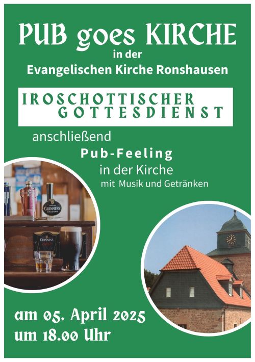 Plakat PUB goes KIRCHE